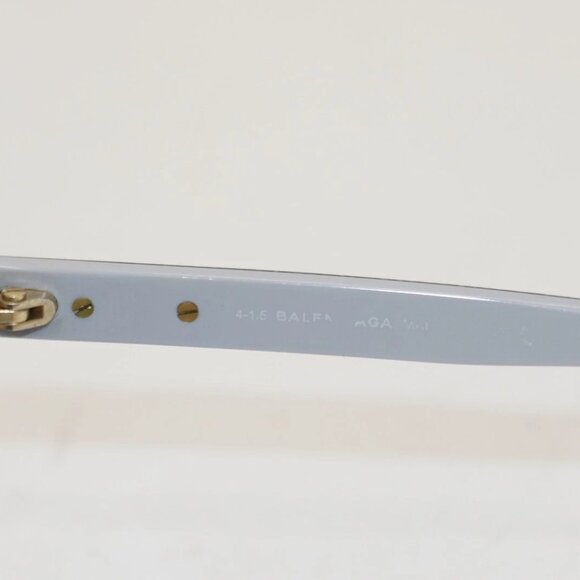 Balenciaga 24 Textured Cat Eye Sunglasses - White/Grey - Picture 9 of 16